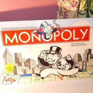NEW, MONOPOLY THE WORLD'S MOST POPULAR BOARD GAME, SEALED!